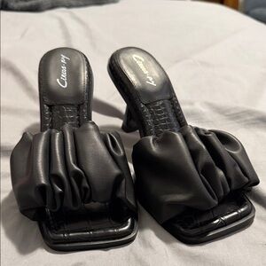 Classy Black Women's Mules by